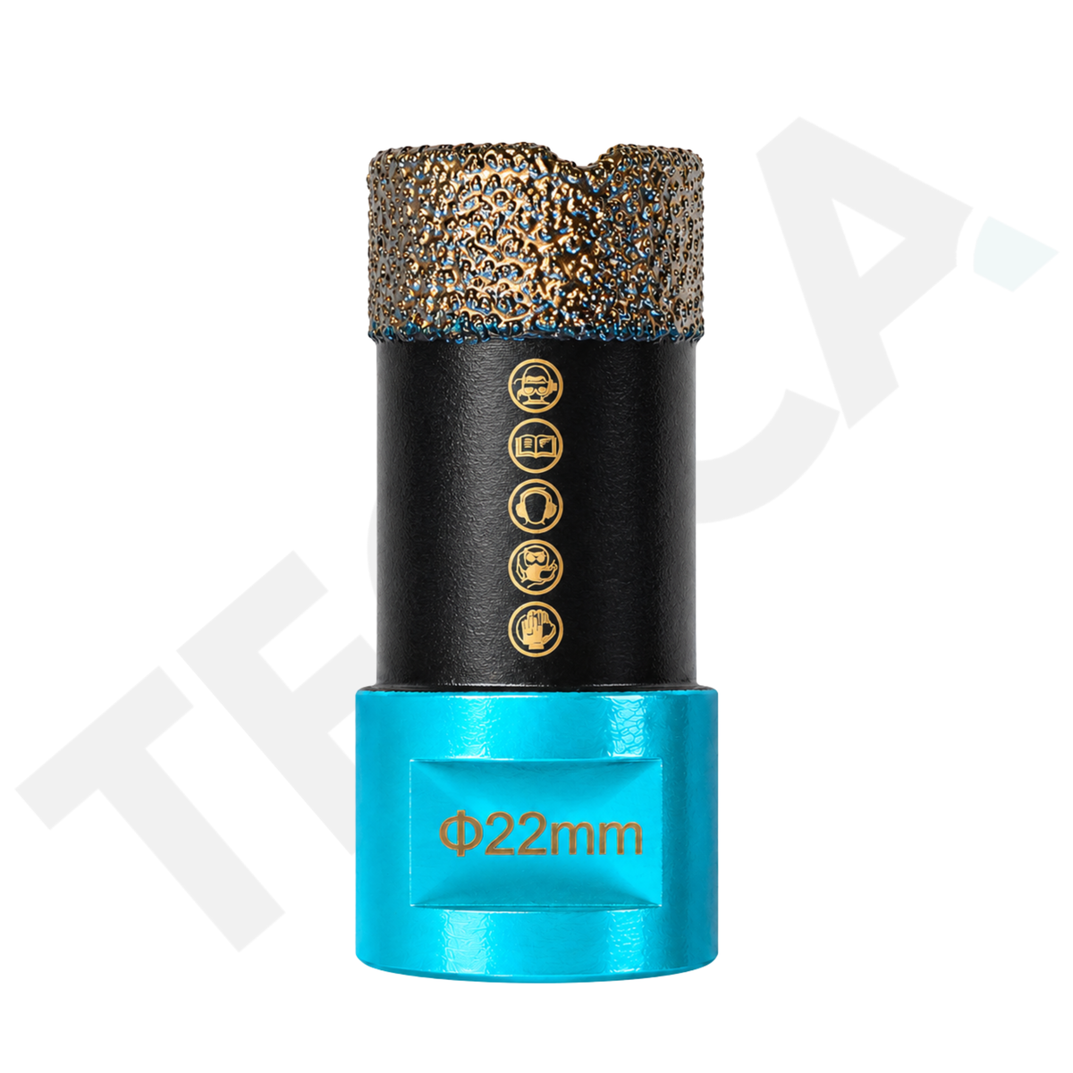 Tecca Diamond Drill Bit | 22mm | Porcelain, Tile & Stone Hole Saw