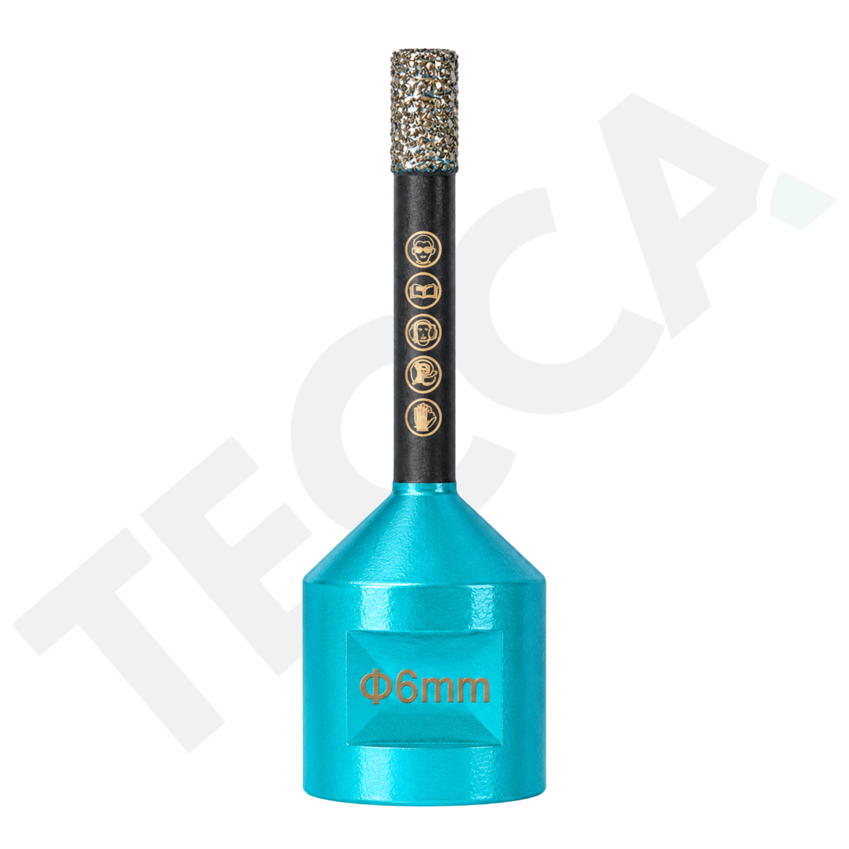 Tecca Diamond Drill Bit | 6mm | Porcelain, Tile & Stone Hole Saw