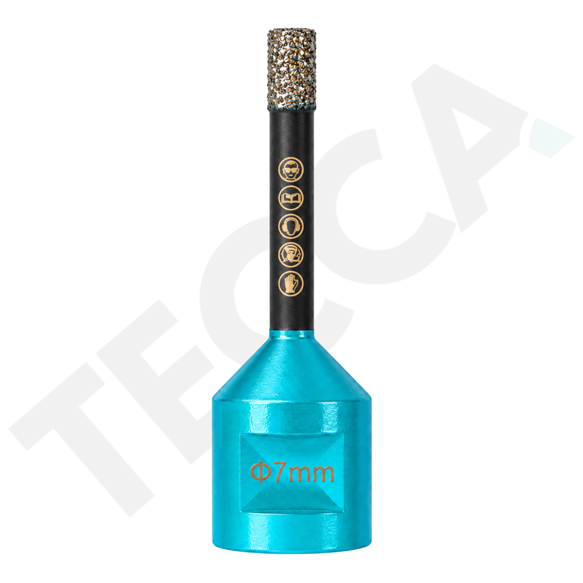 Tecca Diamond Drill Bit | 7mm | Porcelain, Tile & Stone Hole Saw