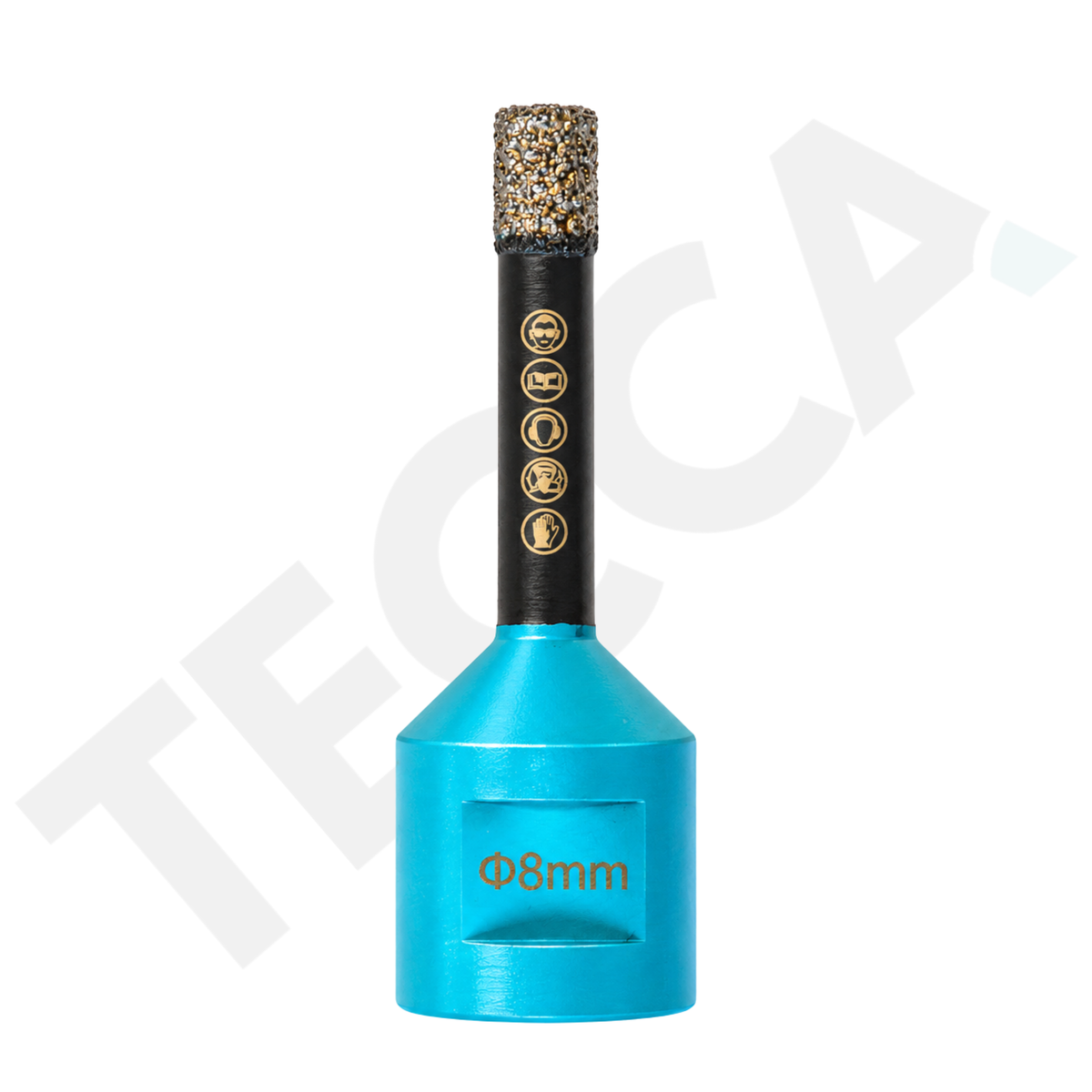 Tecca Diamond Drill Bit | 8mm | Porcelain, Tile & Stone Hole Saw