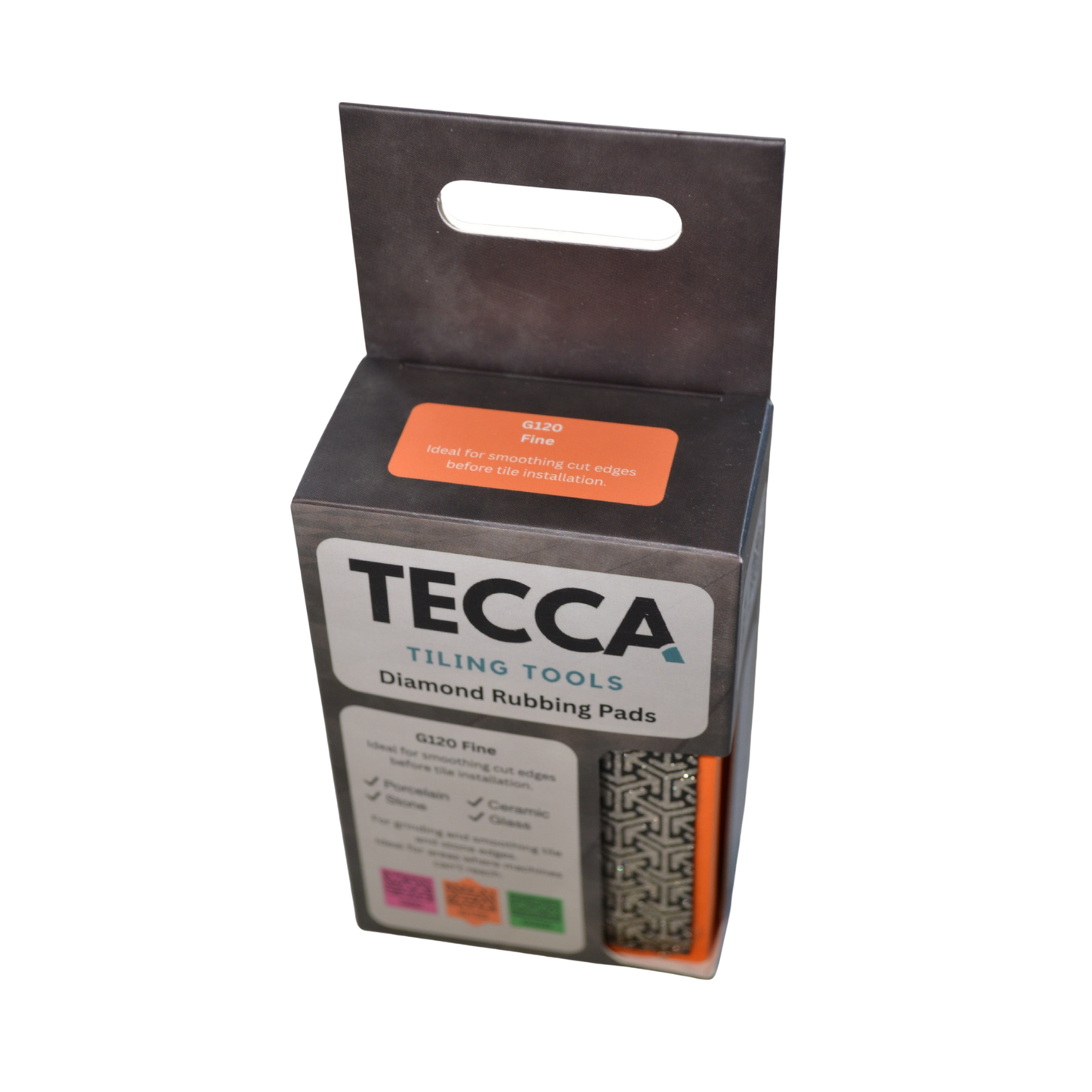 Tecca G120 Fine Diamond Rubbing Pad – For Smoothing Tile Edges