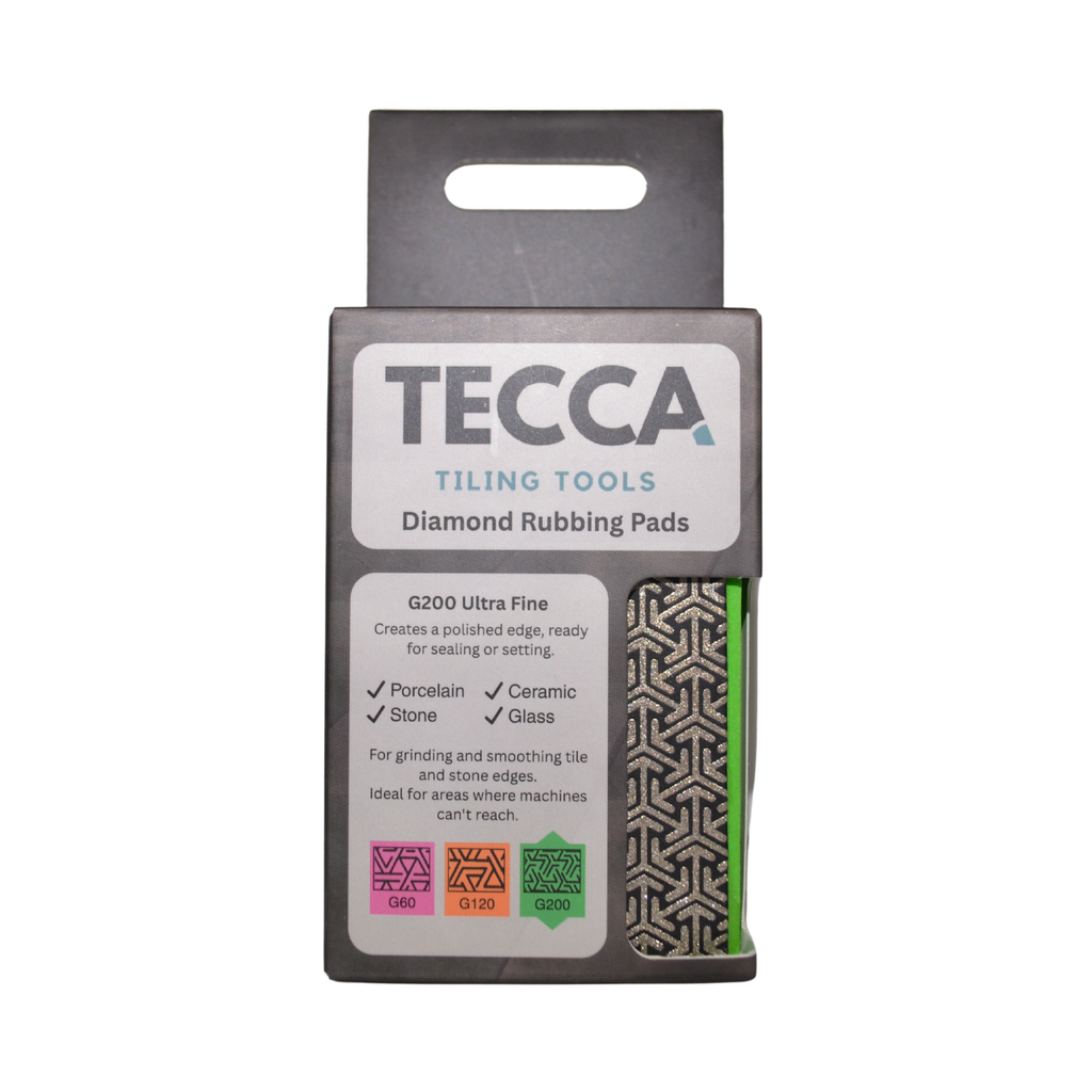 Tecca G200 Ultra Fine Diamond Rubbing Pad – For Polishing & Finishing Tile Edges