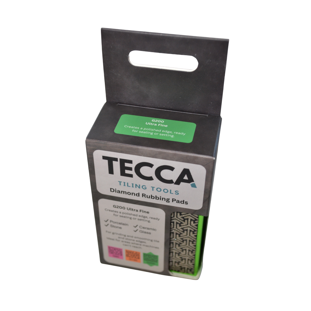 Tecca G200 Ultra Fine Diamond Rubbing Pad – For Polishing & Finishing Tile Edges