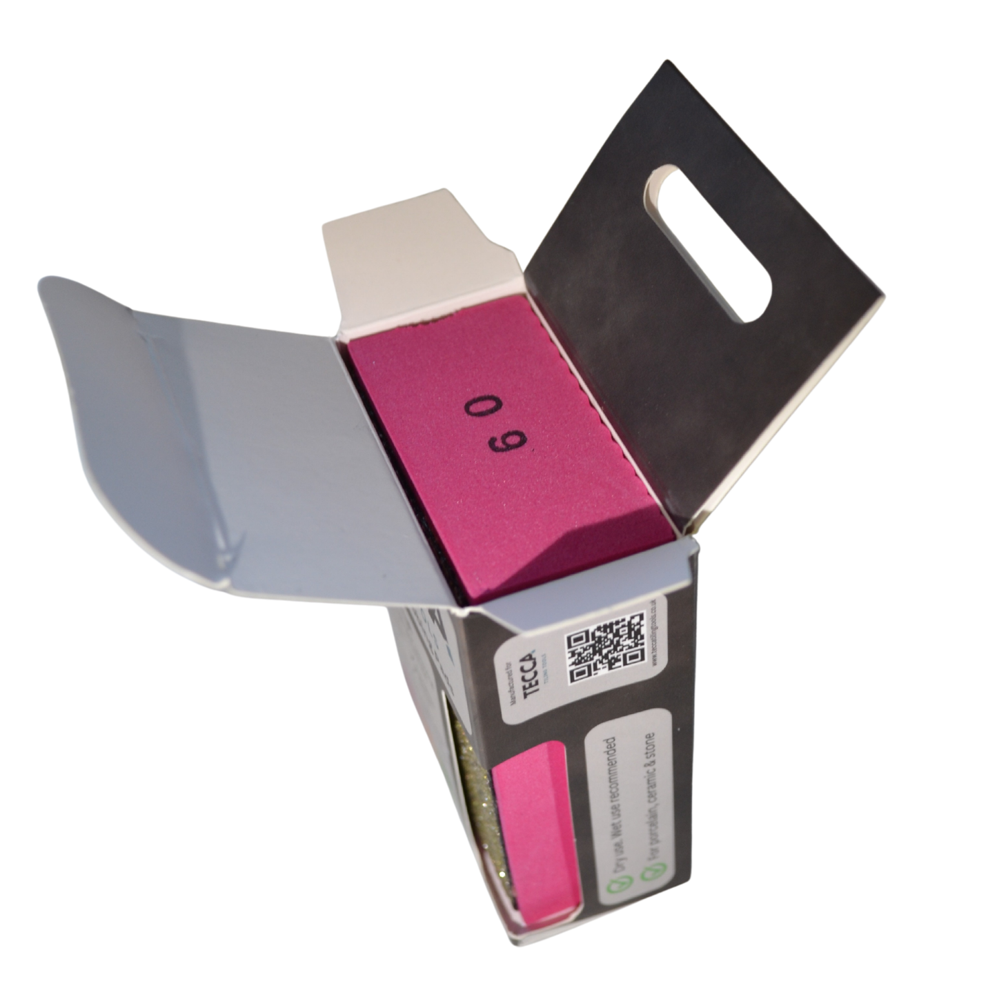 Tecca G60 Rough Diamond Rubbing Pad – For Shaping & Smoothing Hard Tiles